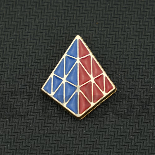 マグネットブローチ Pyraminx