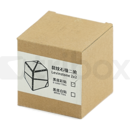 ZEPUZZLES Levinstone 2x2x2 White Tiled