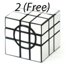 Xu MOD Crazy Mirror Cube 3x3x3 Free 2 Circles