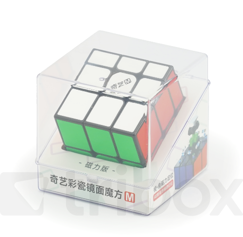 QiYi 3x3x3 Mirror Cube Tiled Magnetic (Green)