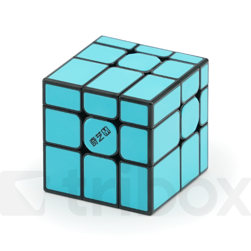 QiYi 3x3x3 Mirror Cube Tiled Magnetic (Blue)