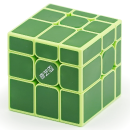 QiYi 3x3x3 Mirror Cube Tiled Magnetic (Green)