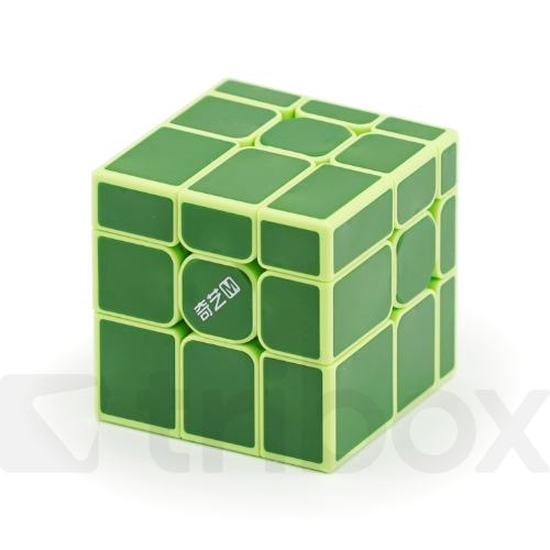 QiYi 3x3x3 Mirror Cube Tiled Magnetic (Green)