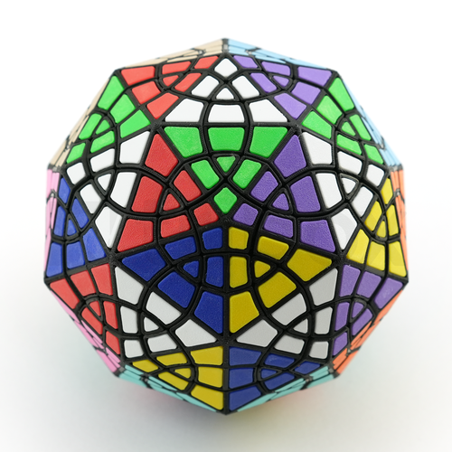 ZEPUZZLES Hexecontaminx Tiled