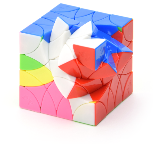 mf8 4x4x4 Curvy Dino Cube Stickerless