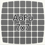 7x7 TORIBOステッカー AoFu