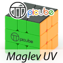 YJ MGC Square-1 Picube Edition Full-Magnetic Maglev UV-Coated (White/Black)
