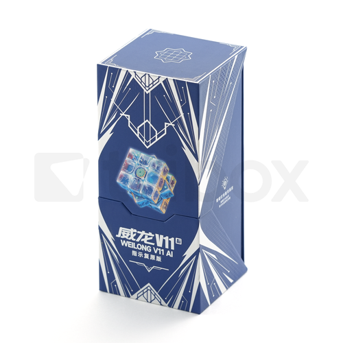 MoYu WeiLong V11 AI Light-Guide MagLev Transparent UV-Coated