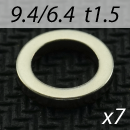 パーツ MoYu Maglev Ring Magnet [B] 外径9.4mm 内径6.4mm 厚さ1.5mm (V10)