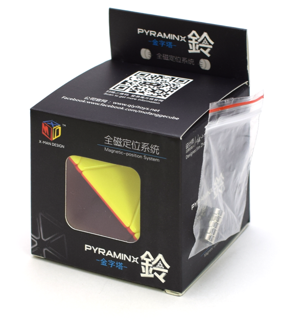 X-Man Design Magnetic Pyraminx Bell Stickerless