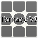 3x3 triboxステッカー Tornado V3