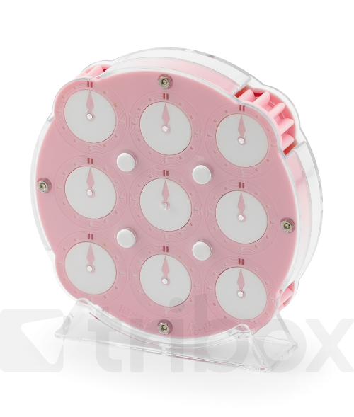 QiYi Magnetic Clock 2024 Pink