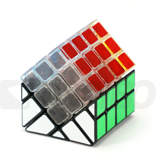 Calvin's Inverted Glassy House Cube 4x4x4 I