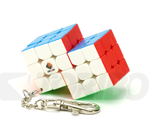 CubeTwist 3x3x3 Double Cube II Keychain Stickerless