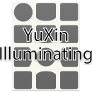 3x3 triboxステッカー YuXin Illuminating Cube 3x3x3