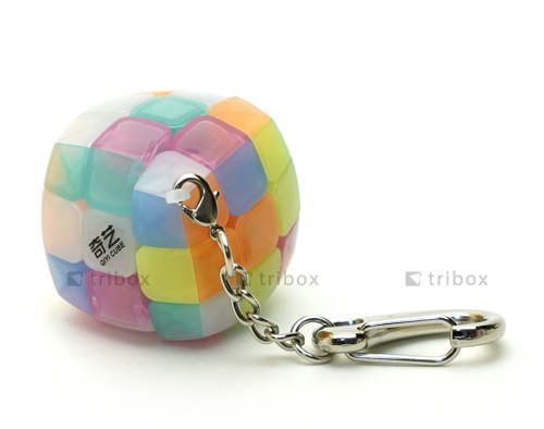 QiYi Pillowed 3x3x3 Keychain Jelly Cube Edition