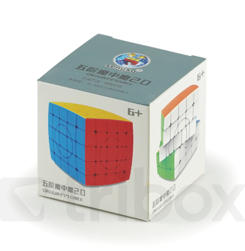 ShengShou Pillowed Crazy 5x5x5 II Stickerless