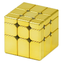 Cyclone Boys Metallic Mirror Cube 3x3x3 M (Gold)