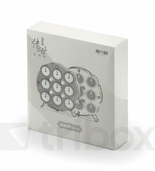 QiYi Magnetic Clock 2024 LE Gray